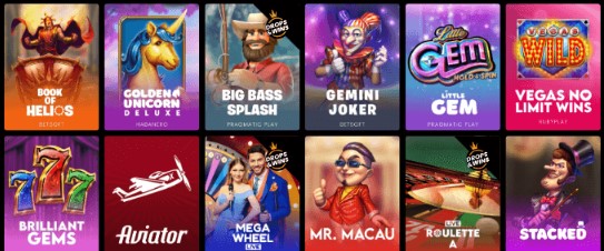 Games Offered by WOW Casino