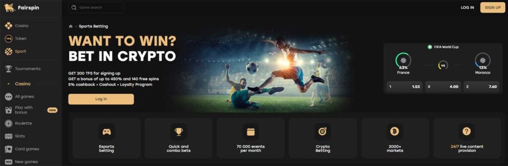 FairSpin Sports Betting