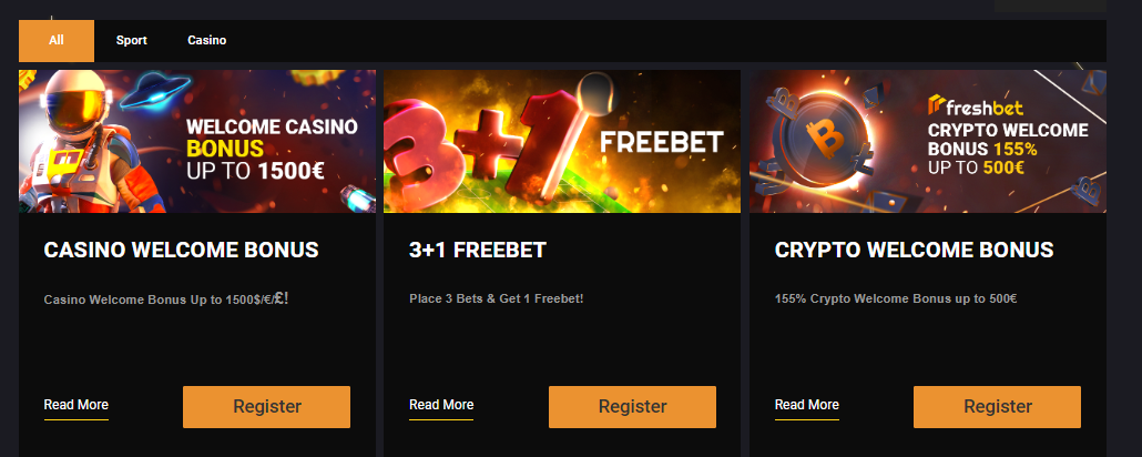 freshbet casino bonuses and promotions