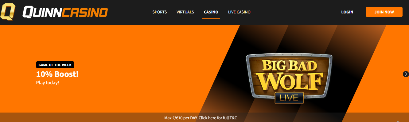 quinnbet casino review