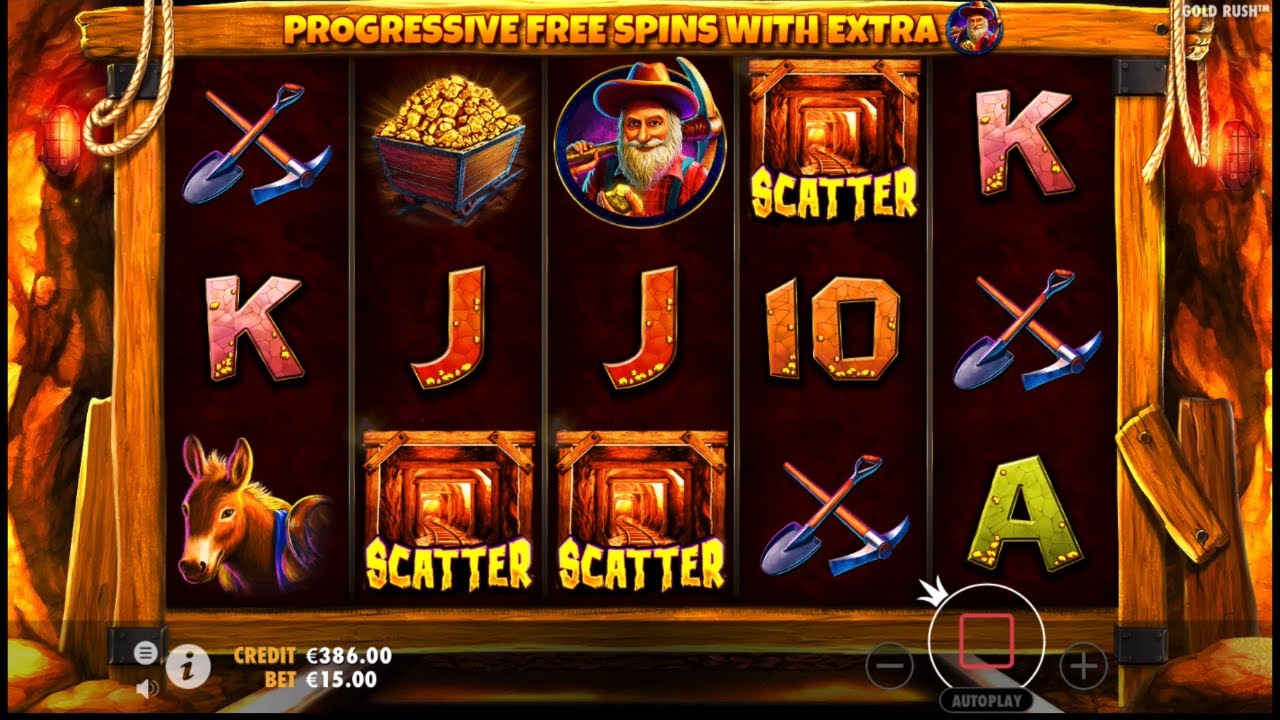 Gold Rush Slot Features